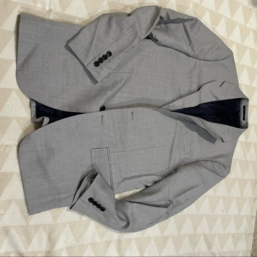 J crew ludlow slim fit suit jacket geyser gray